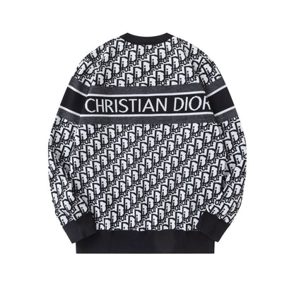 DIR  knitted jacquard sweater