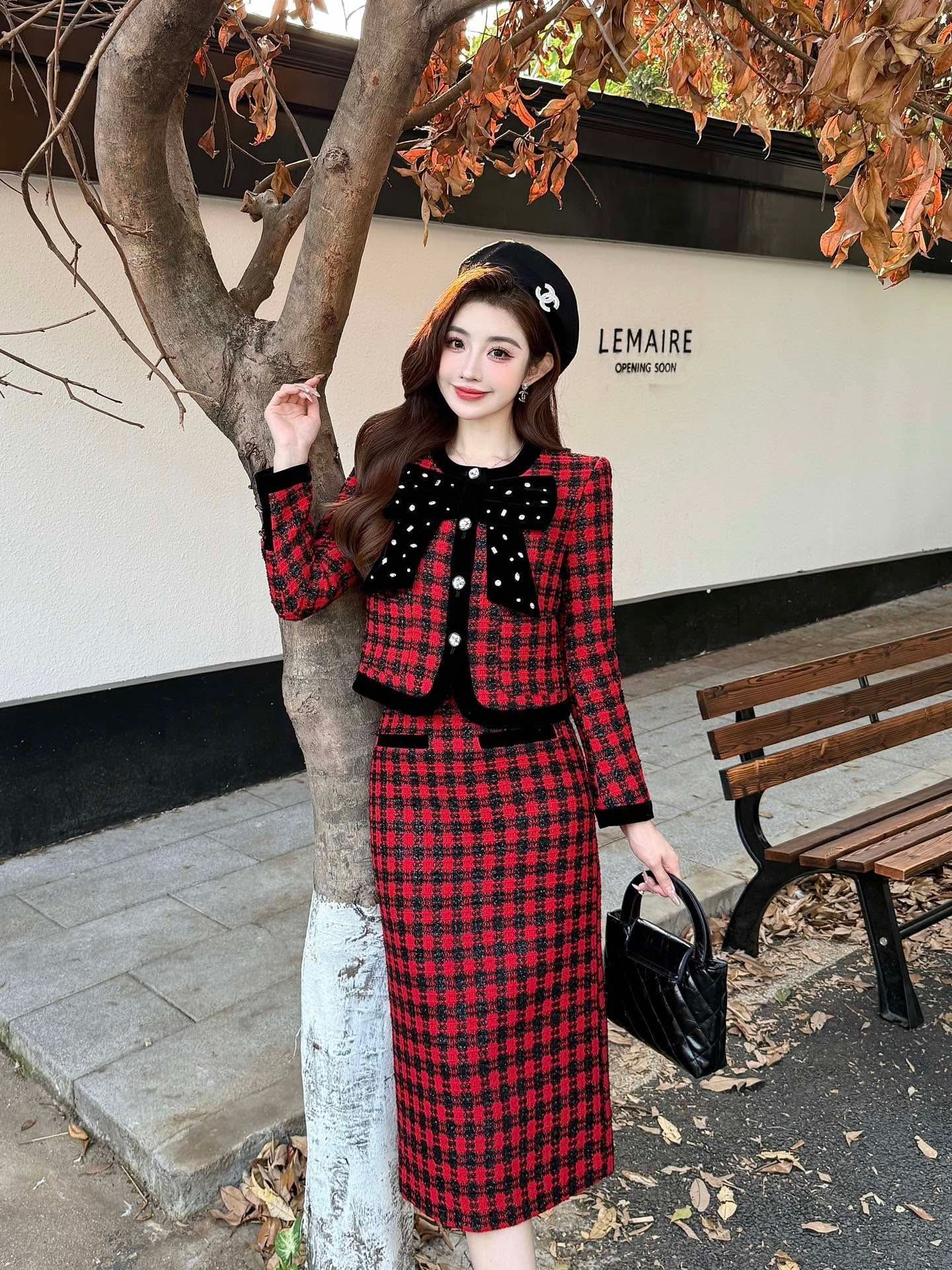 Chan*lai 25 Early Spring Jacket + Skirt Set (Bestseller)