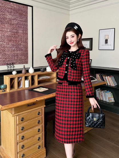 Chan*lai 25 Early Spring Jacket + Skirt Set (Bestseller)