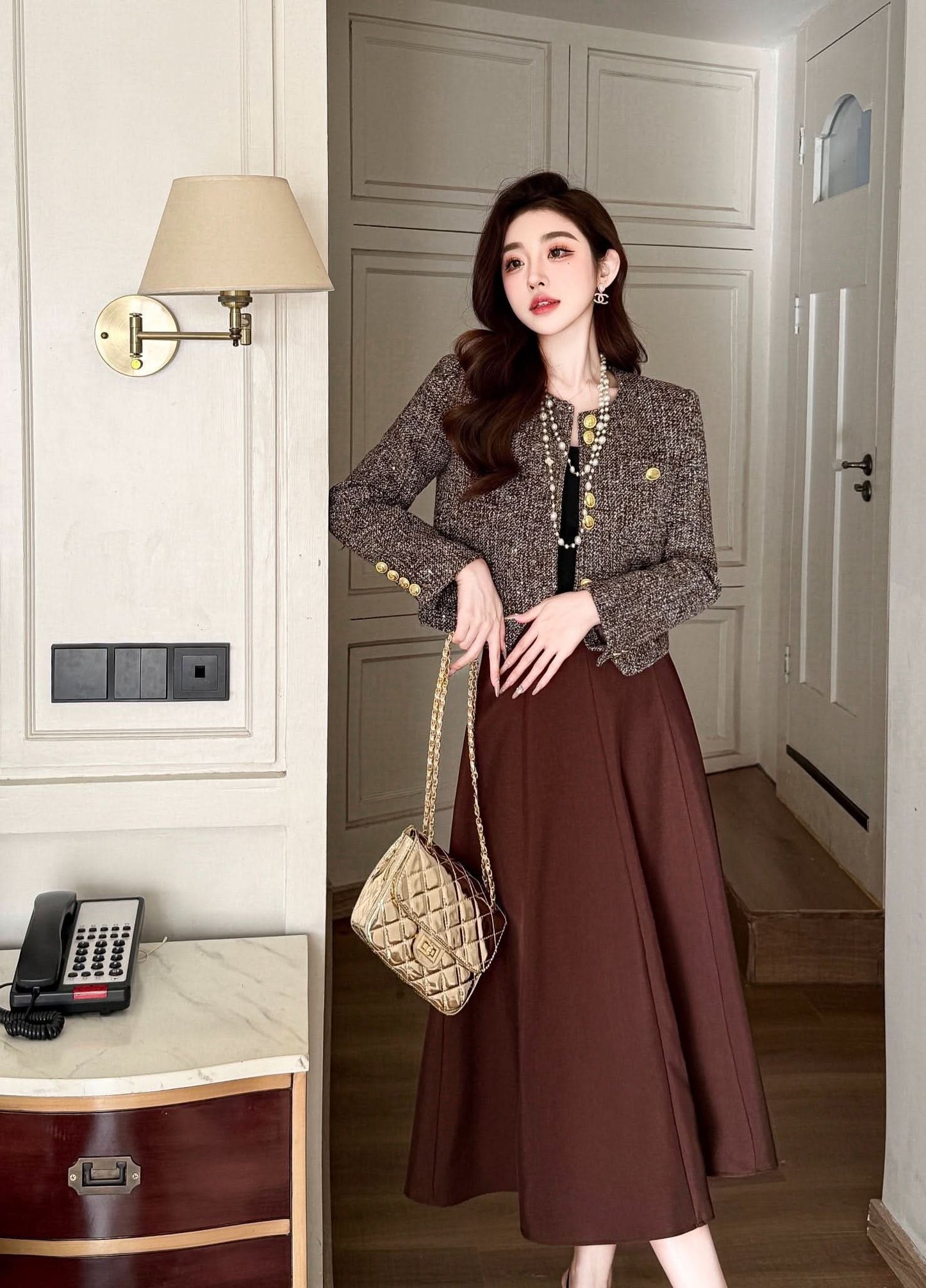 Chan*lai 25 Early Spring Jacket + Skirt Set (Bestseller)