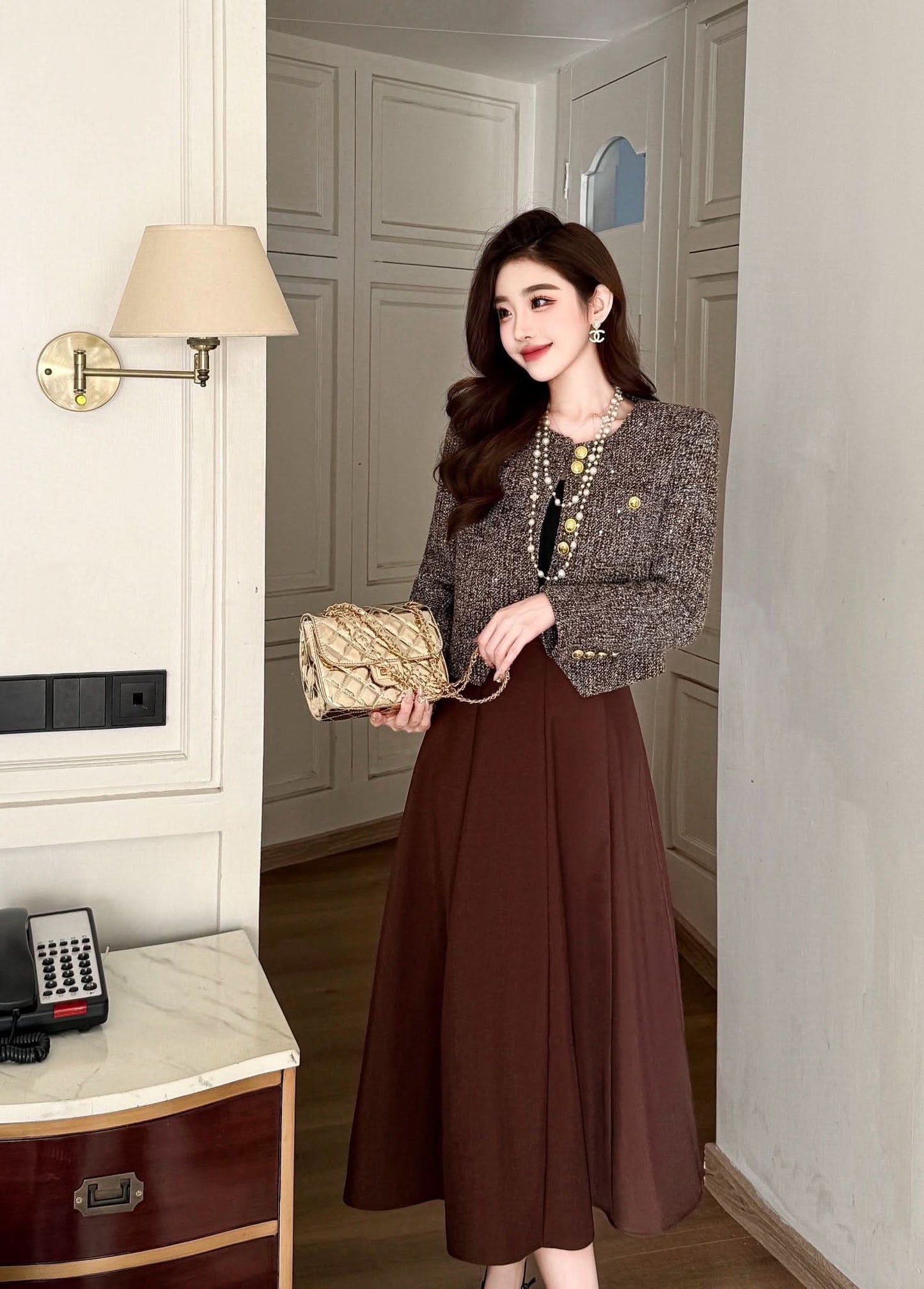 Chan*lai 25 Early Spring Jacket + Skirt Set (Bestseller)