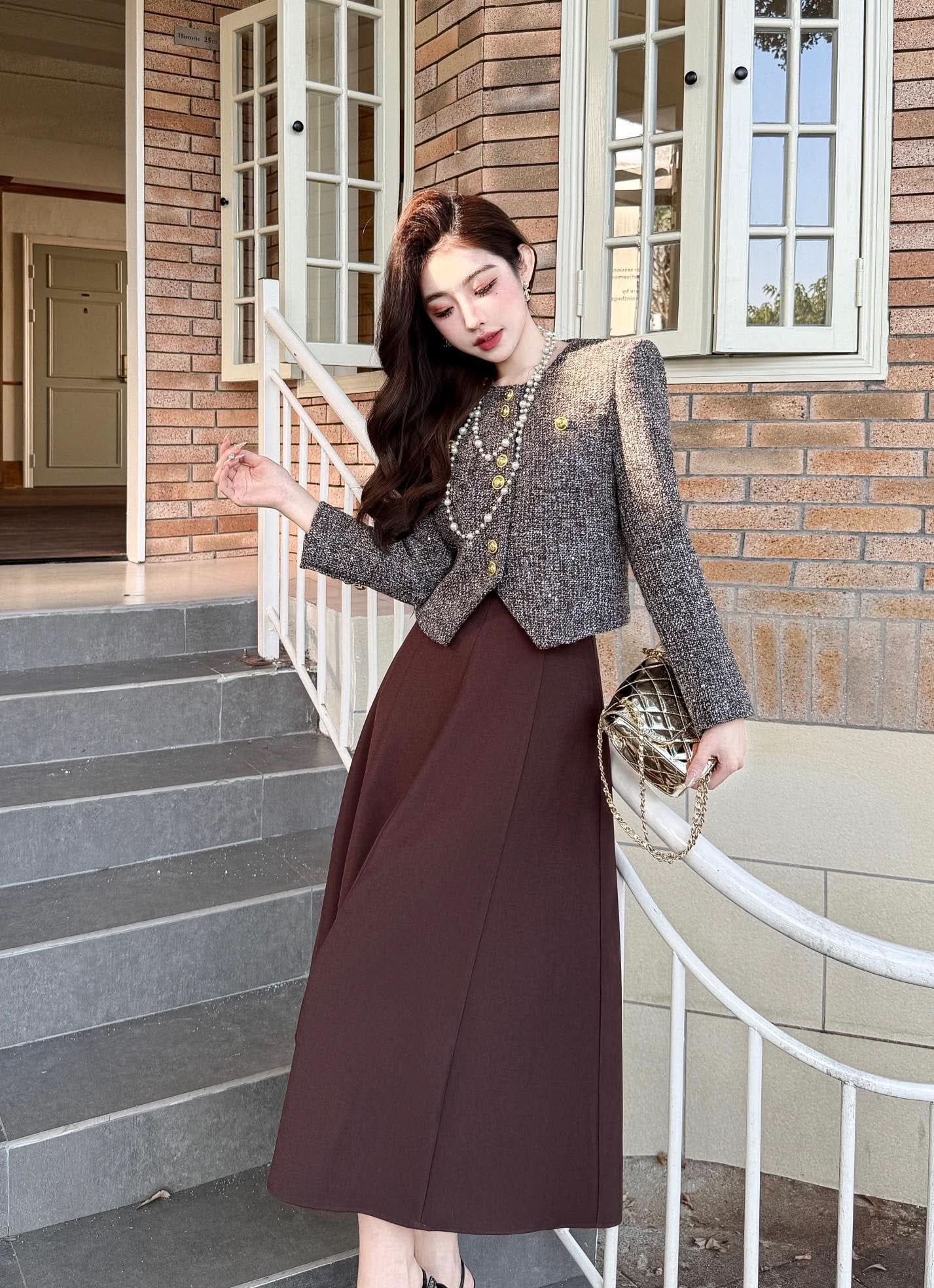 Chan*lai 25 Early Spring Jacket + Skirt Set (Bestseller)