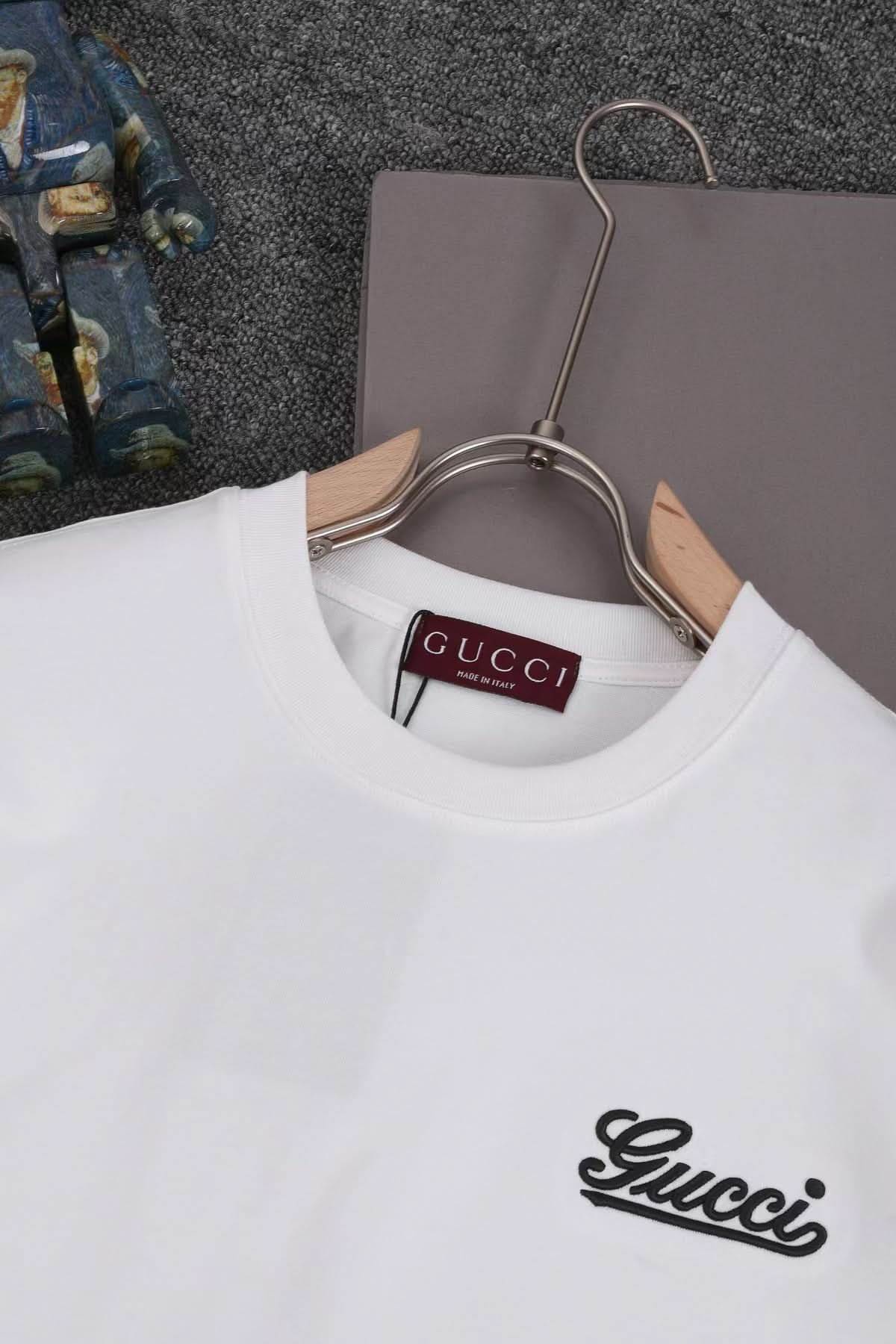 GUCC25 Early Spring Embroidered T-shirt