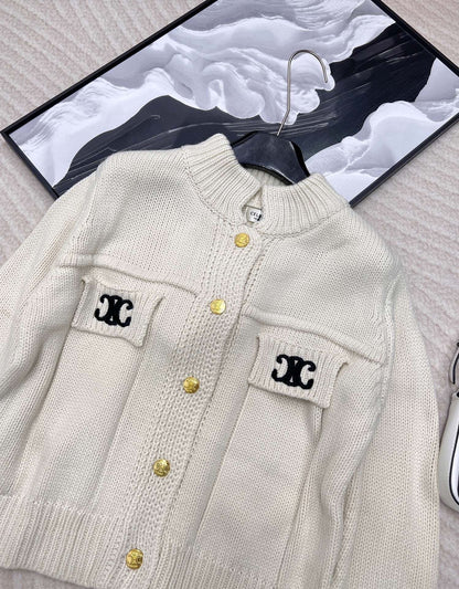 25Celine knitted cardigan