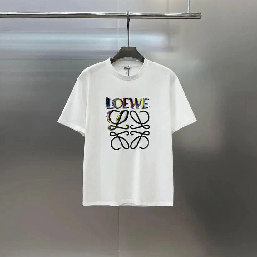 LOE cotton printed graphic T-shirt