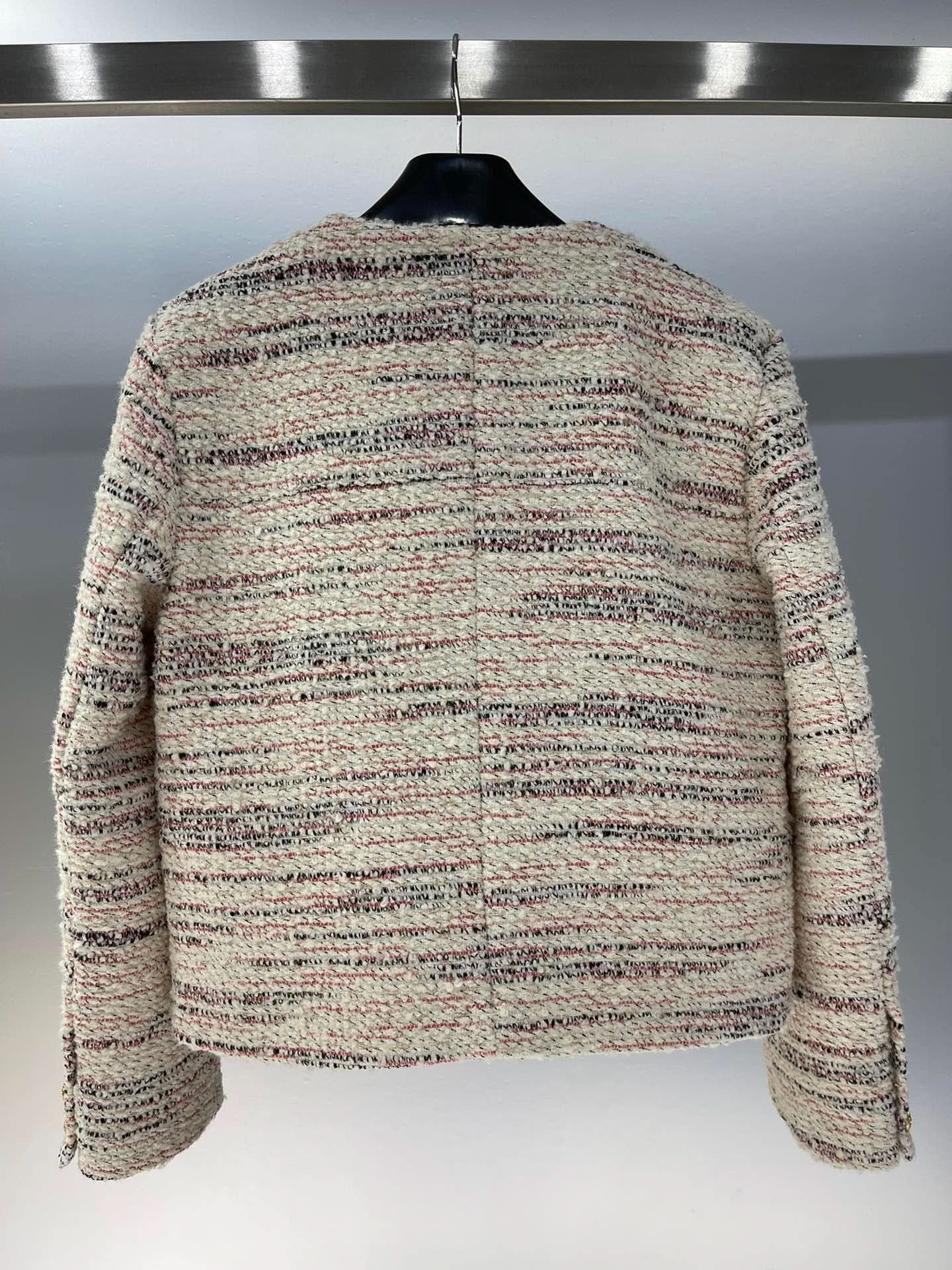 24FW NEW floral tweed jacket