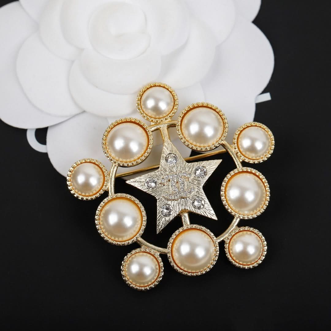 CHAN Brooch Perfection | Elevate Your Look with Effortless Glamour