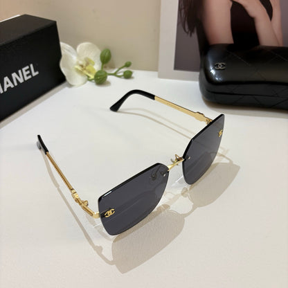 CHAN Feminine Square Frames: Luxe Sophistication