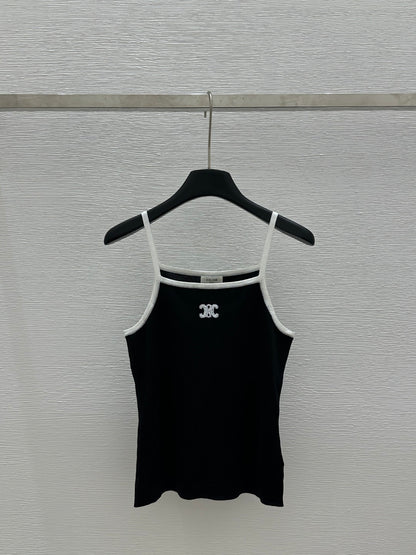 CEL Bold Knit Tank in Luxe Contrast Fabric