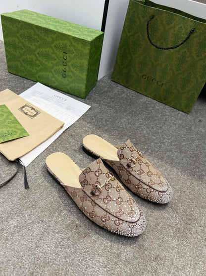 GUC Chic Sparkle Slippers in Luxe Shearling