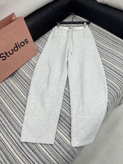 YY-Drawstring Waistband Stylish Casual Pants