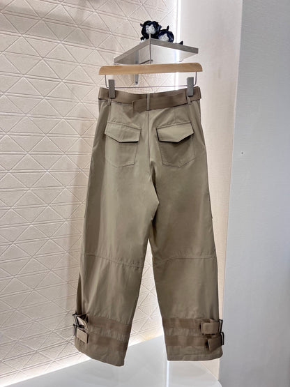 DIO 25SS Elegant Satin Pants in Luxe Material