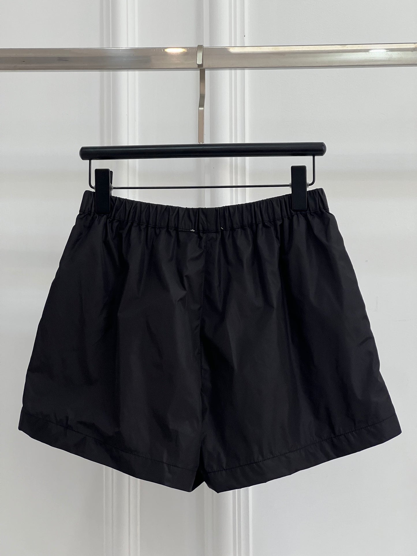 MM 25SS Sleek Nylon Drawstring Shorts: Elite Letter Style