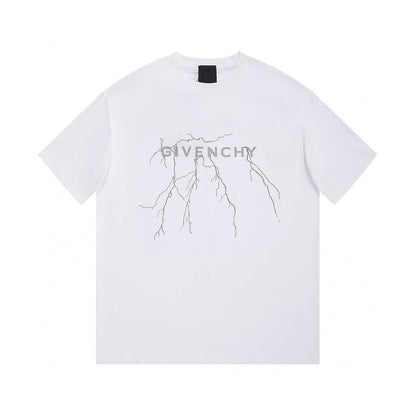 FG-Crew Neck Lightning Print T-Shirt