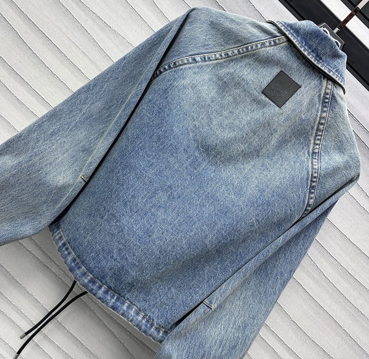 YY-Zipper denim jacket