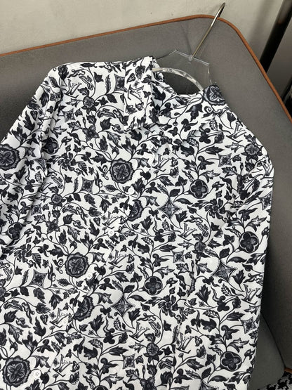 YY-Floral pattern shirt