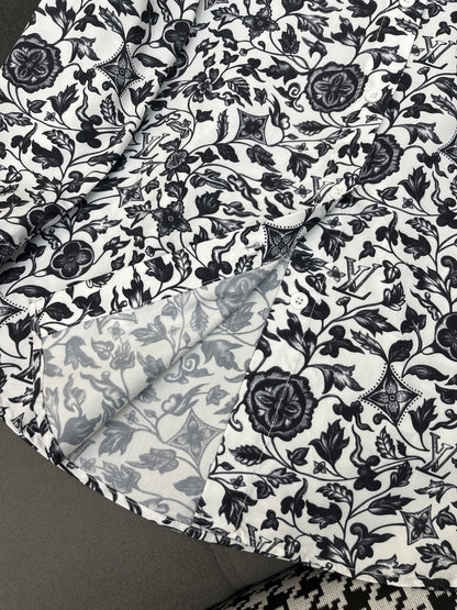 YY-Floral pattern shirt