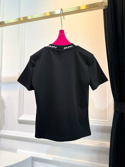 SK*DG 25SS Sleek Stretch Tee in Luxe Cotton Bliss