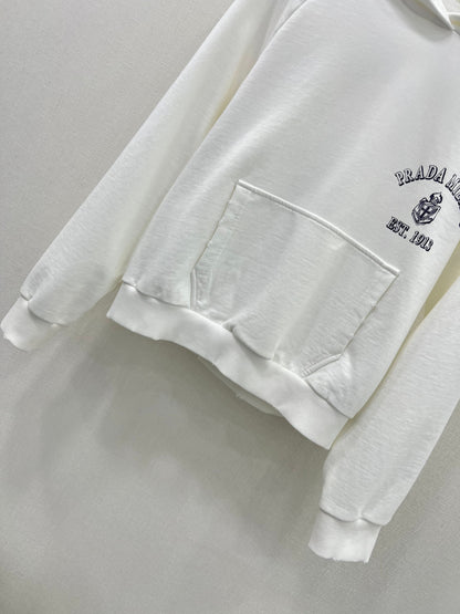 YY - Letter Hooded Front Pocket Sweatshirt