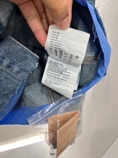 YY-patchwork denim jacket