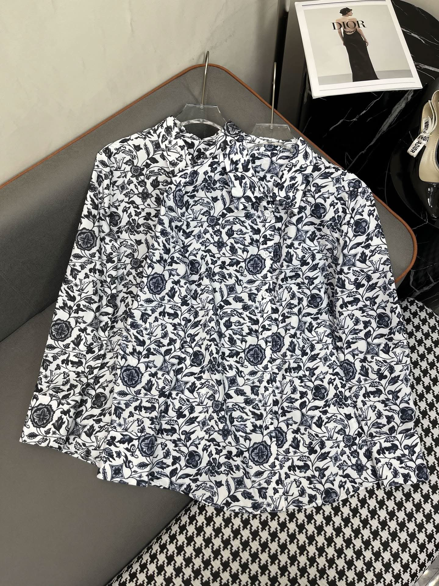 YY-Floral pattern shirt