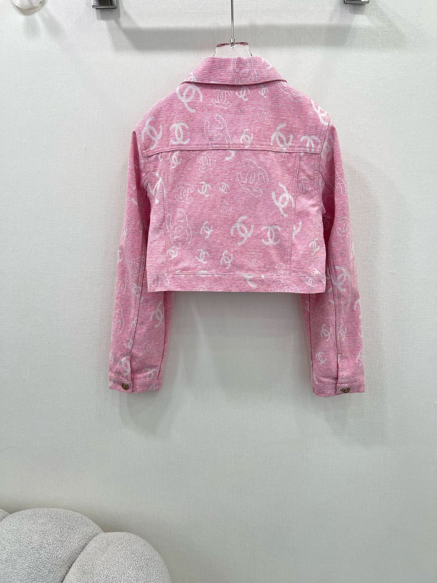 YY-Jacquard denim jacket