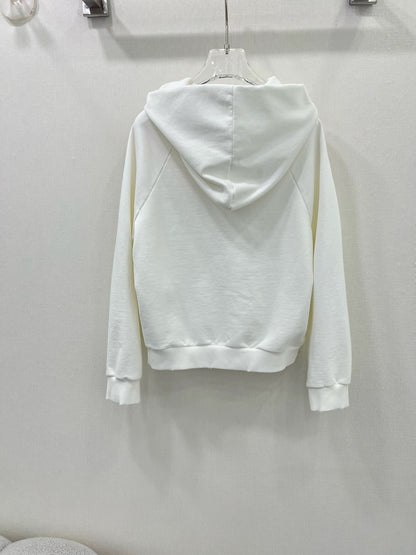 YY - Letter Hooded Front Pocket Sweatshirt