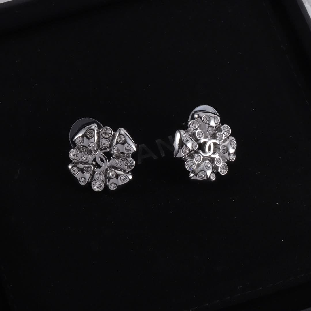 New diamond earrings