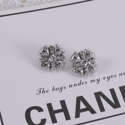 New diamond earrings