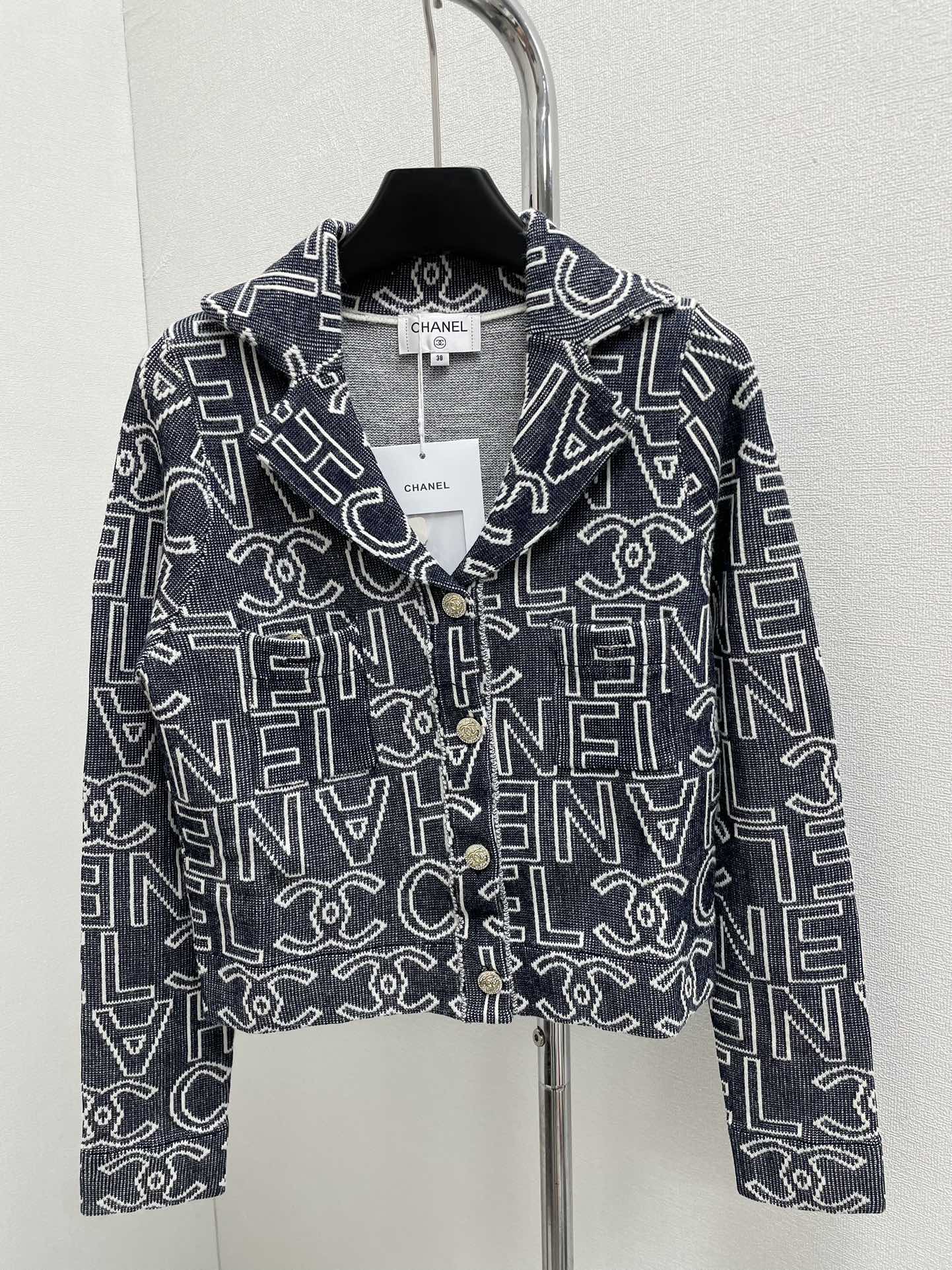 New Letter Print Jacket