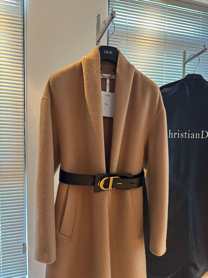 New high quality alpaca + wool coat